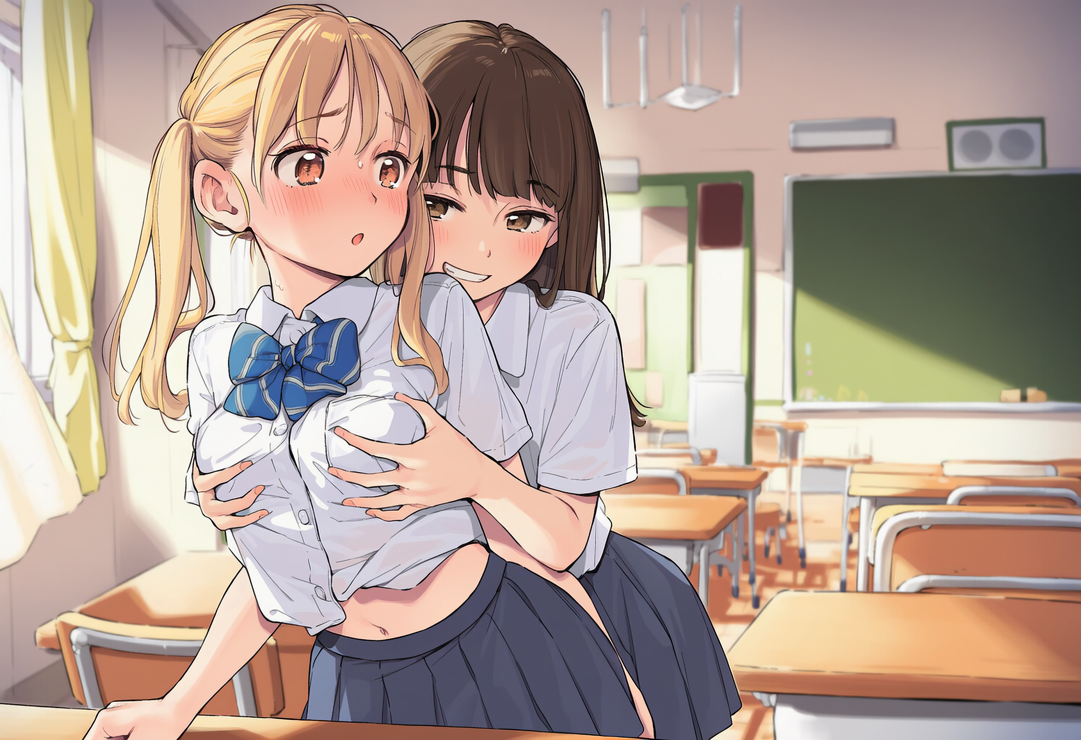 ちょ、まだ早いってば！ 　　　よいではないか　よいではないか