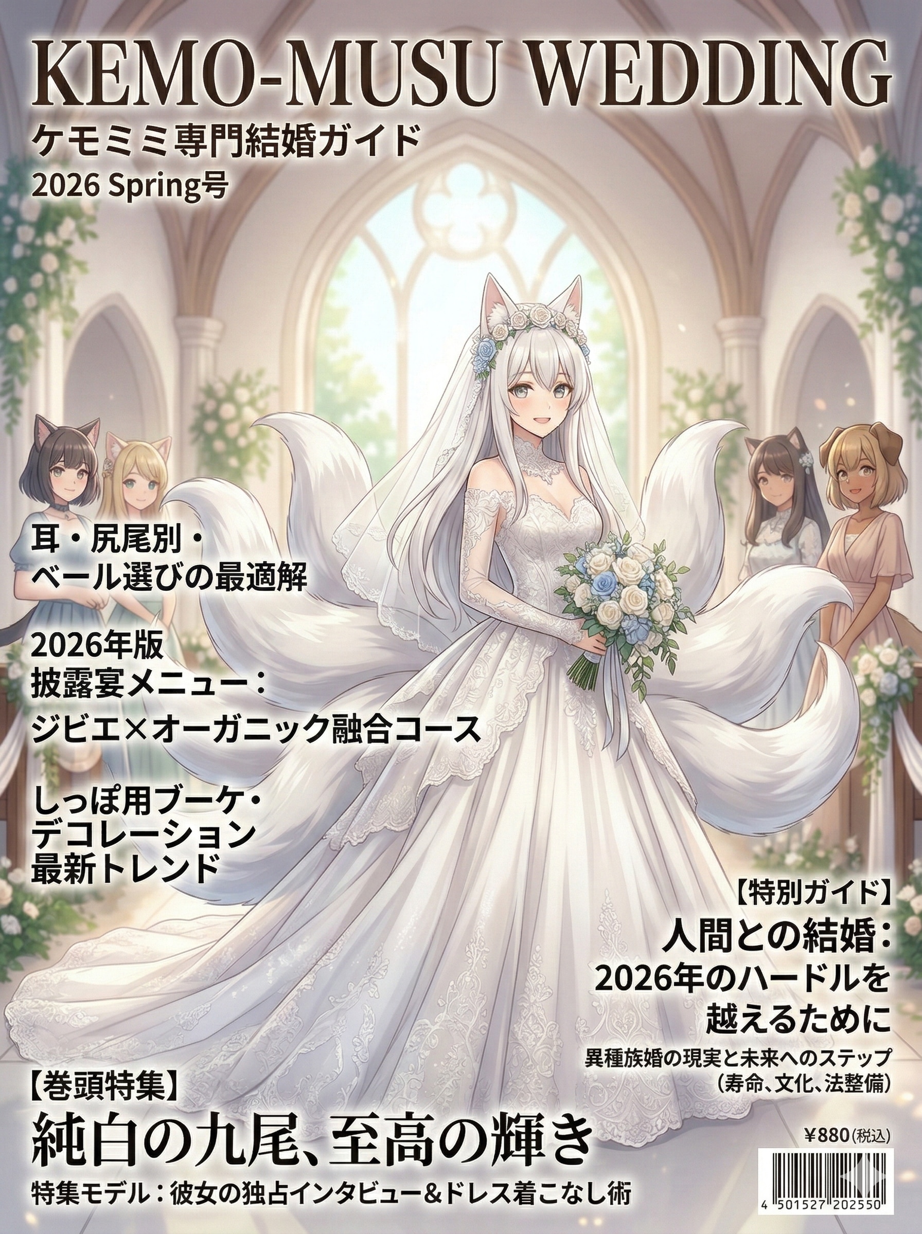 季刊ケモ娘ウェディング | の人気AIイラスト・グラビア