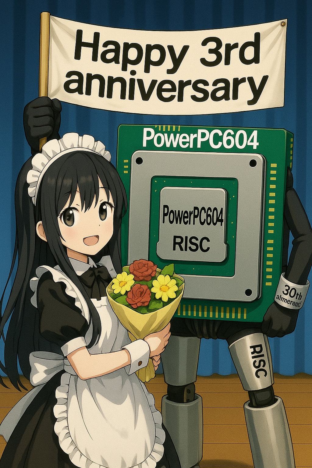 三周年おめでとうございます