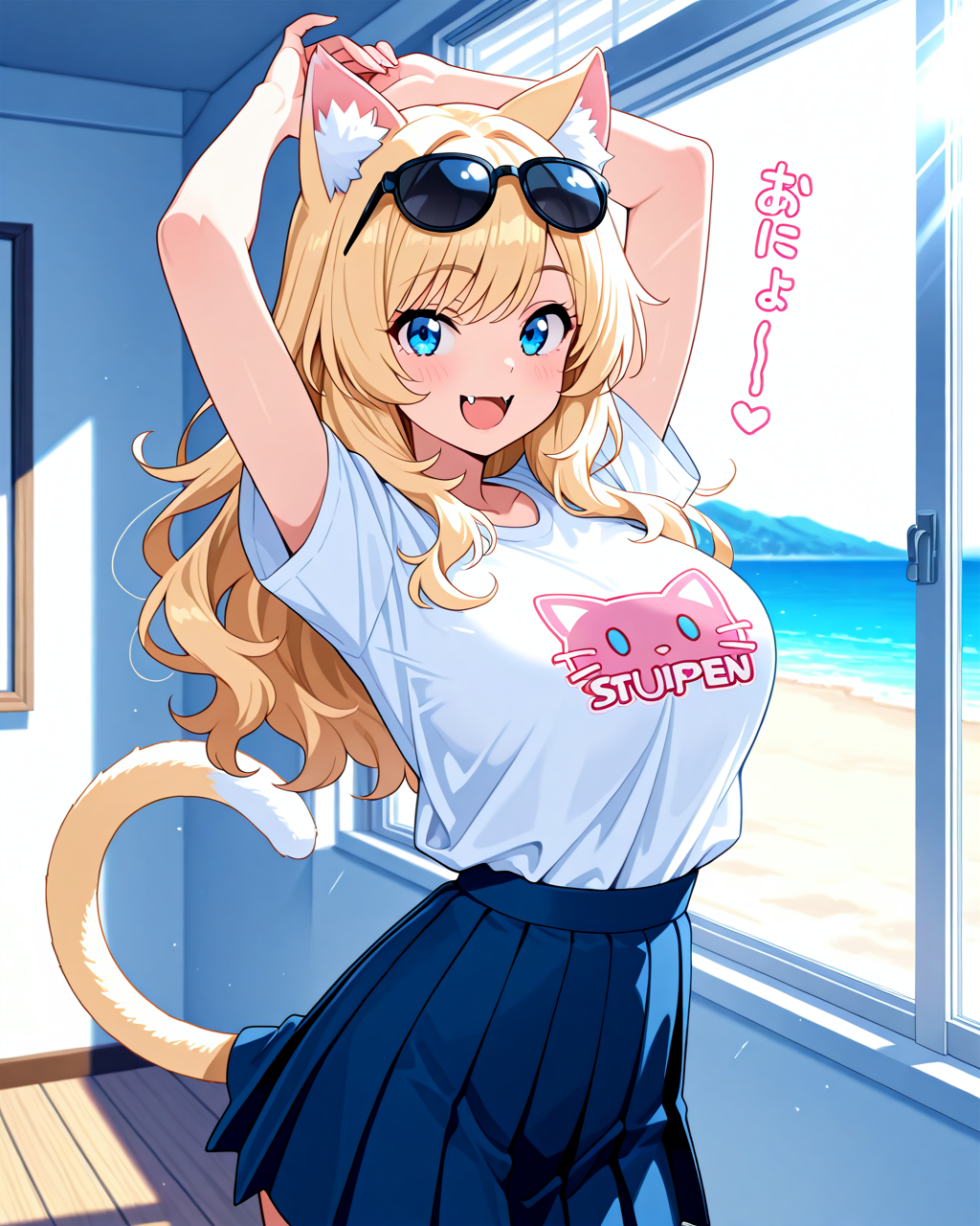 猫耳になっちゃったなっちゃん！！