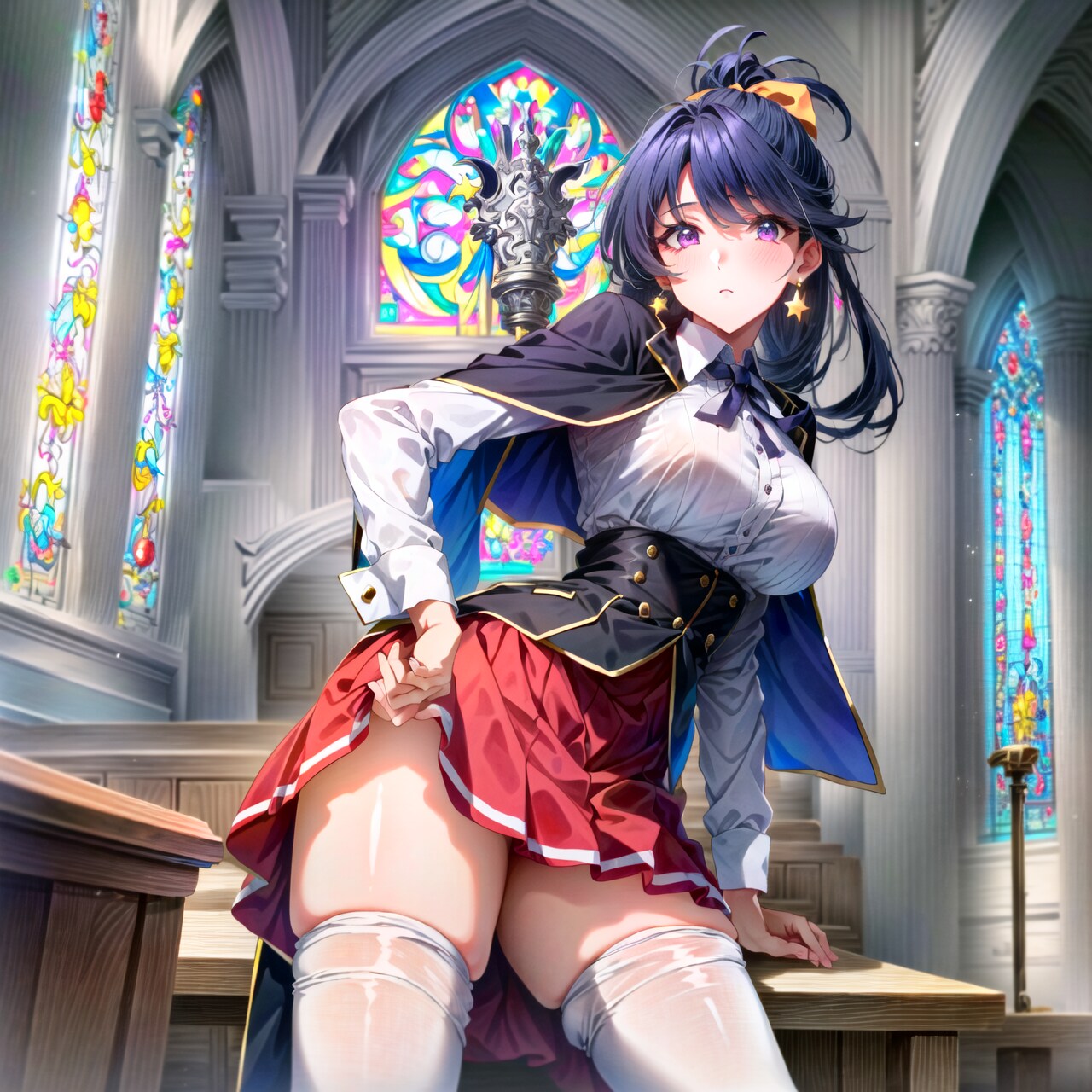 アケノさんのパンチラもそろそろ打ち止め
