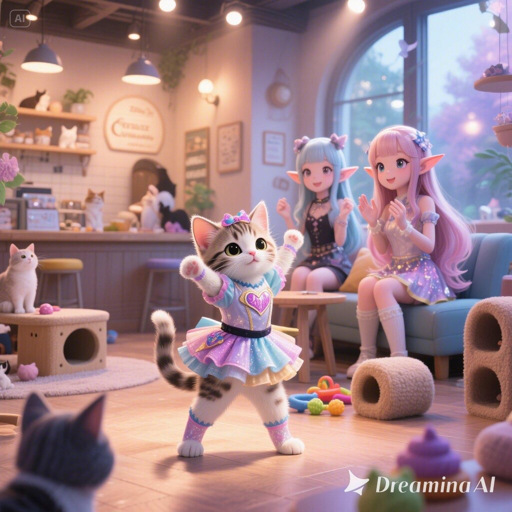 アイドルデビュー！猫カフェの新星子猫