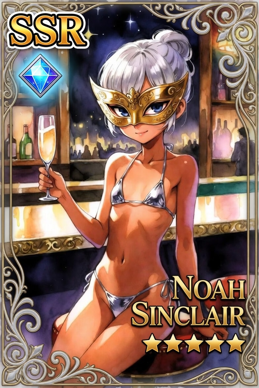 a cast at an Exclusive Nightclub カード＆フィギア