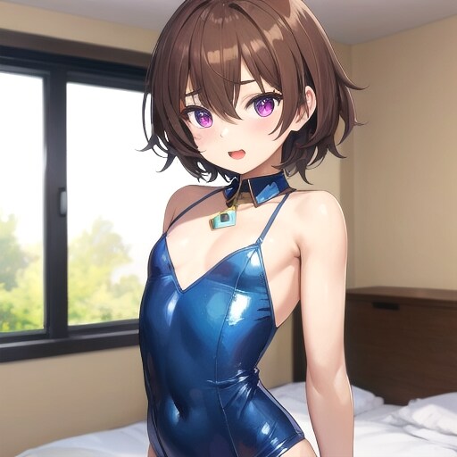 スク水とバニーガールを混ぜてみた