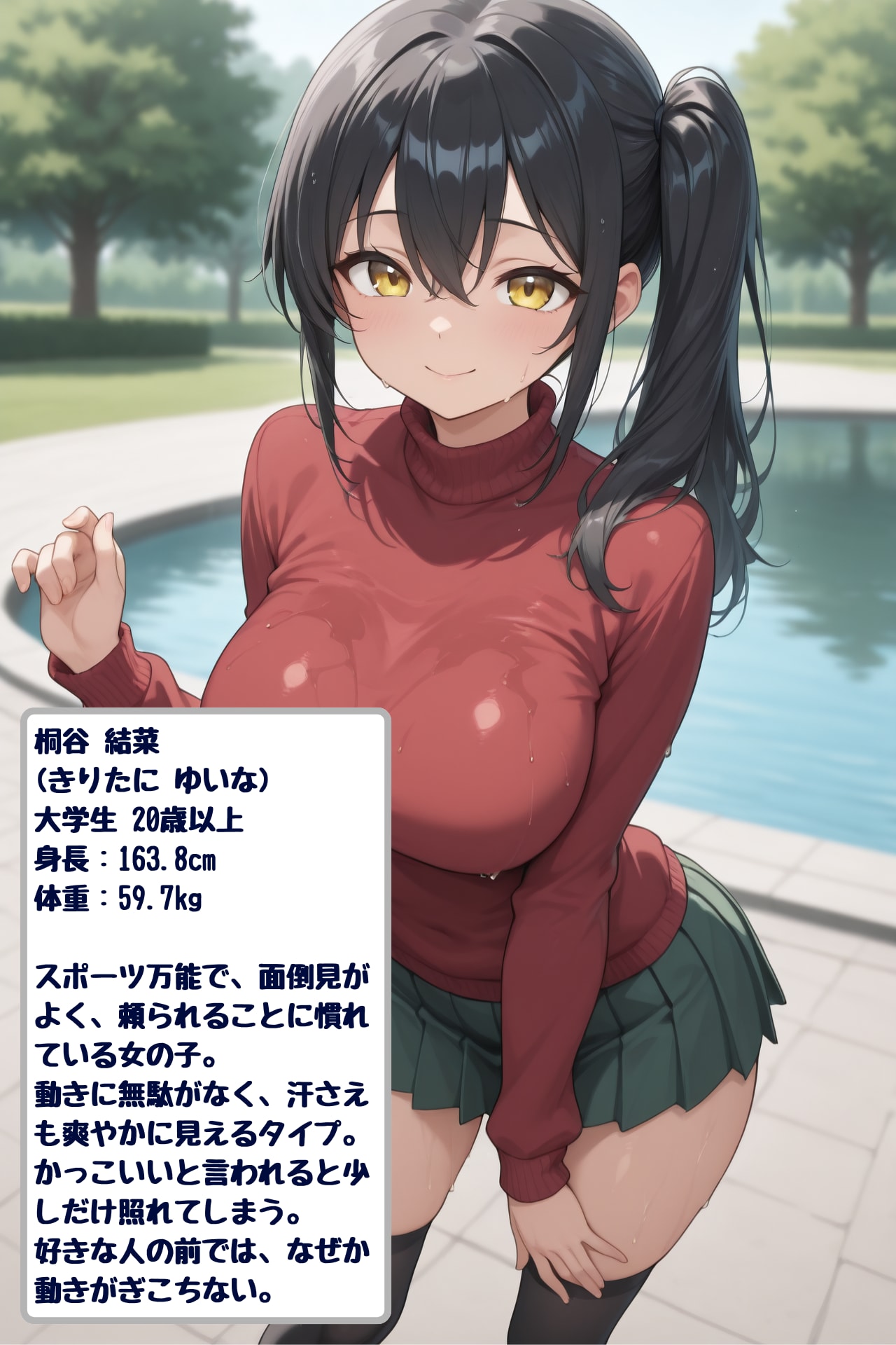 【オリジナルキャラ紹介⑥】桐谷 結菜