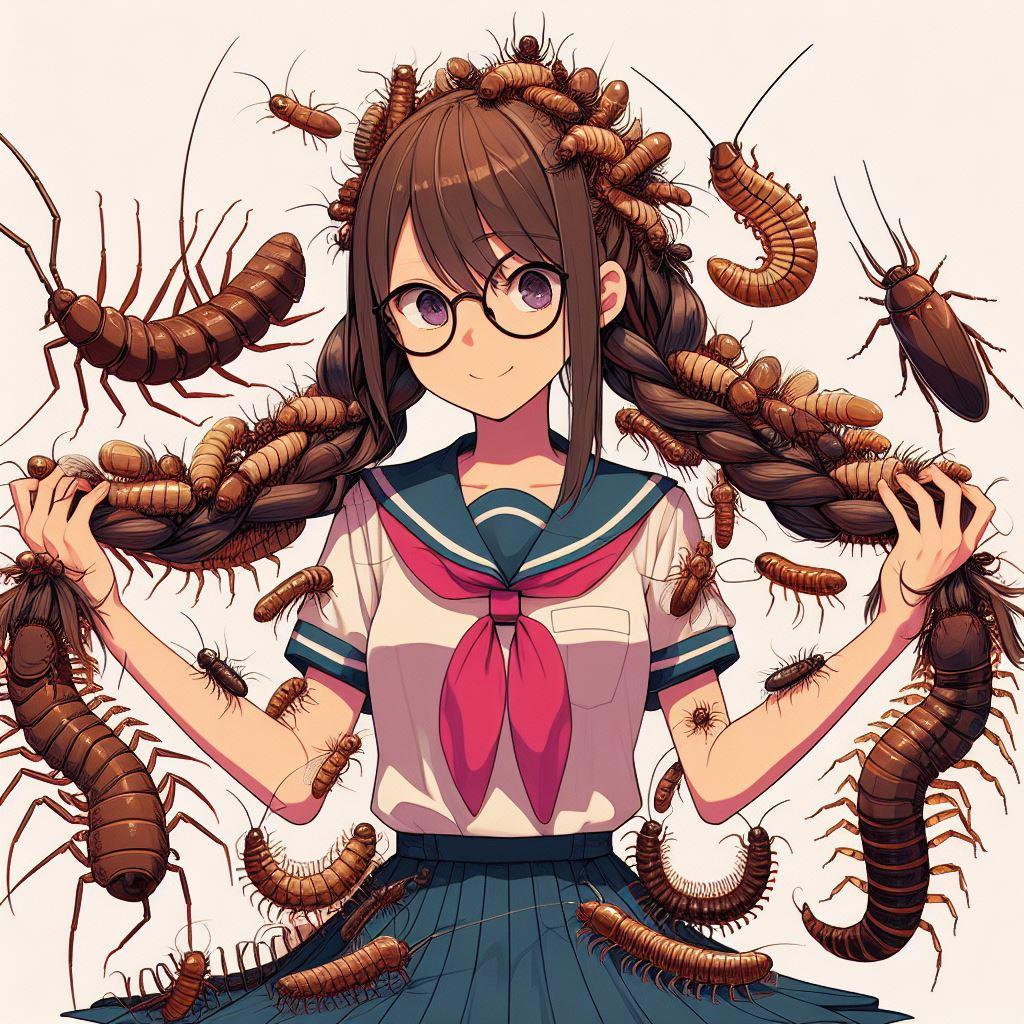 虫ツインテール