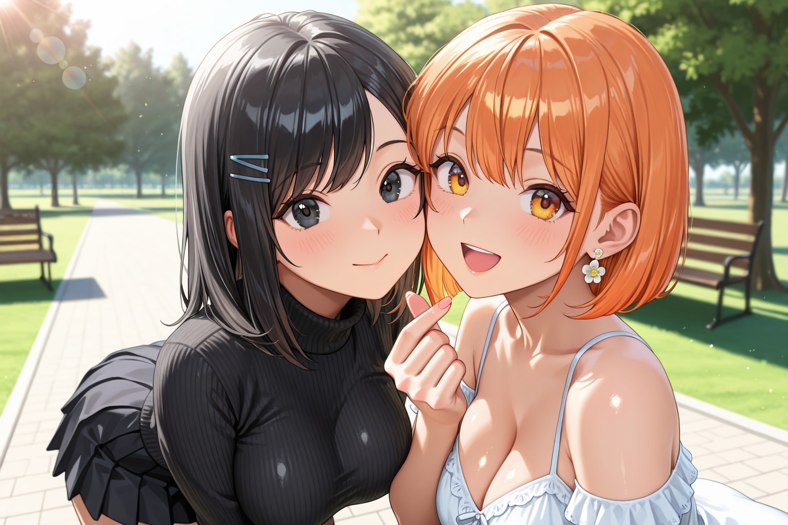 ほのかちゃんとツーショット♡