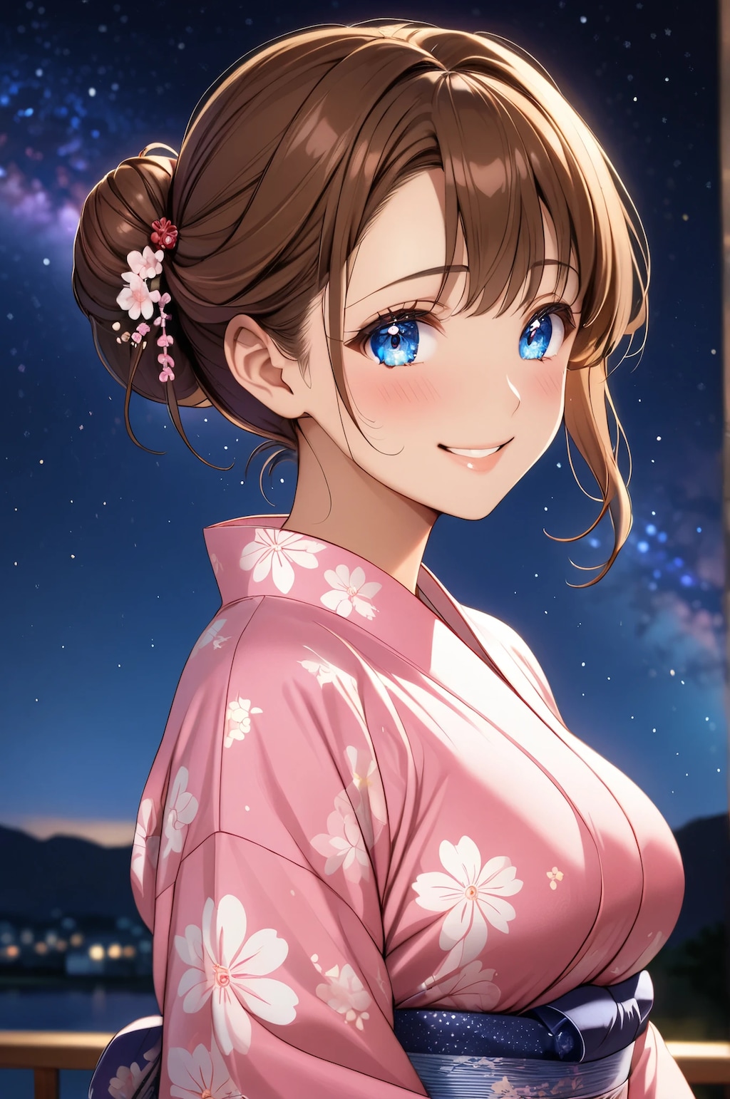 花火、綺麗だったね♪