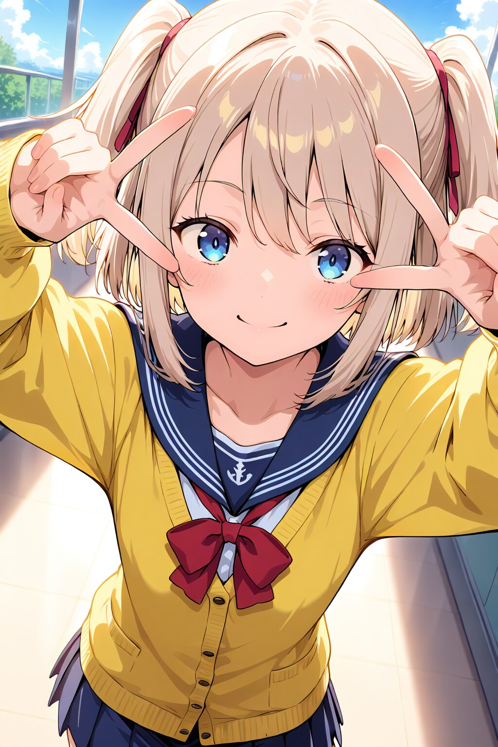 だぶるぴ～す | の人気AIイラスト・グラビア