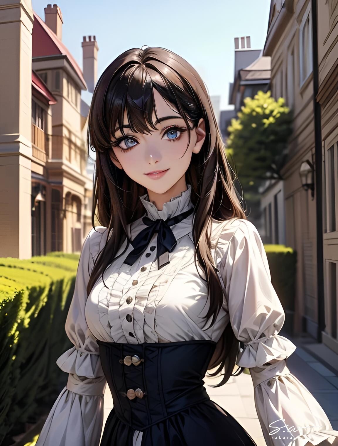 Mesmerizing Victorian-inspired look
