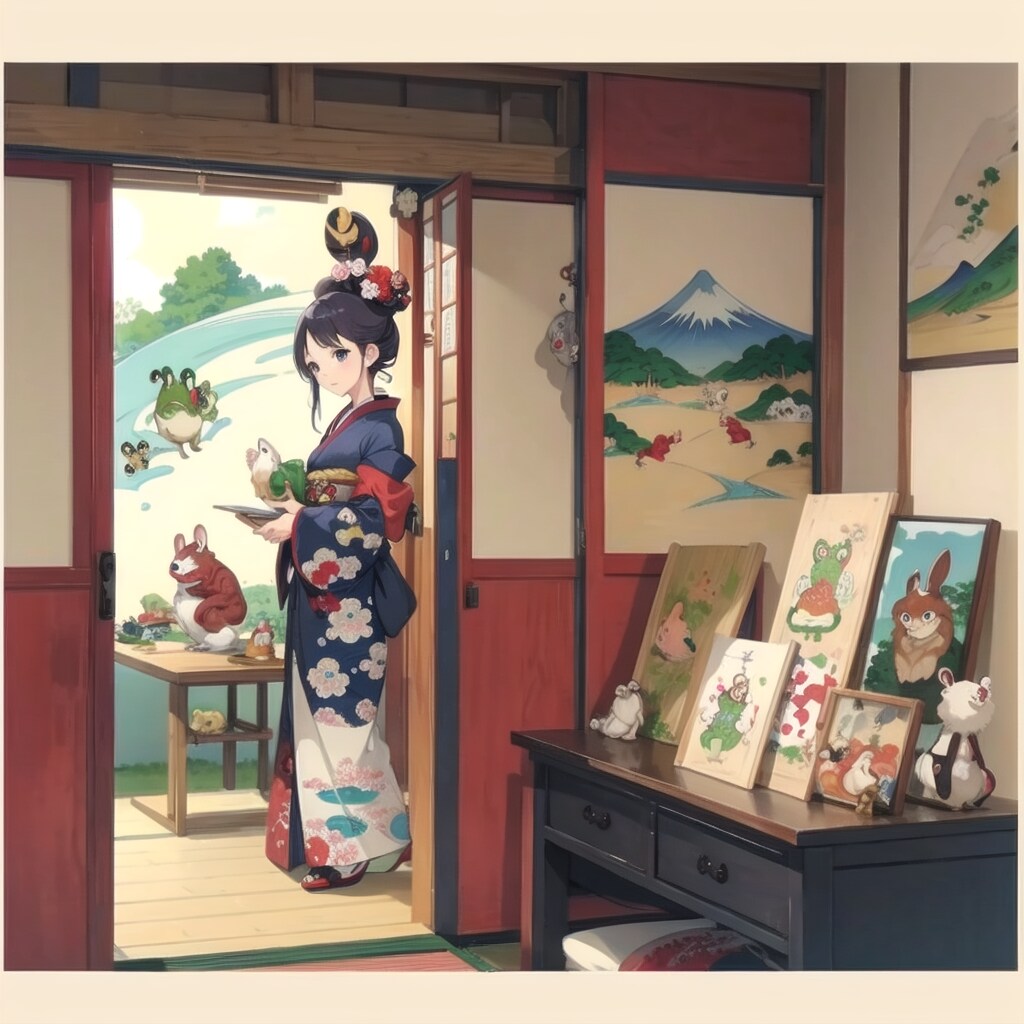 ちちぷい鳥獣戯画２１