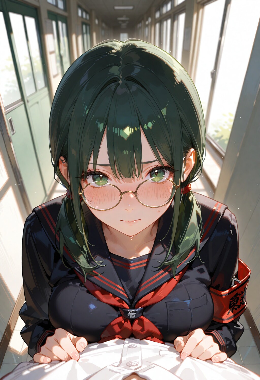 生徒会役員ちゃん。