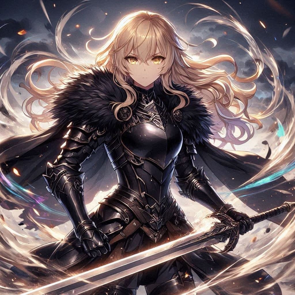 ブロンドの女騎士さん1034
