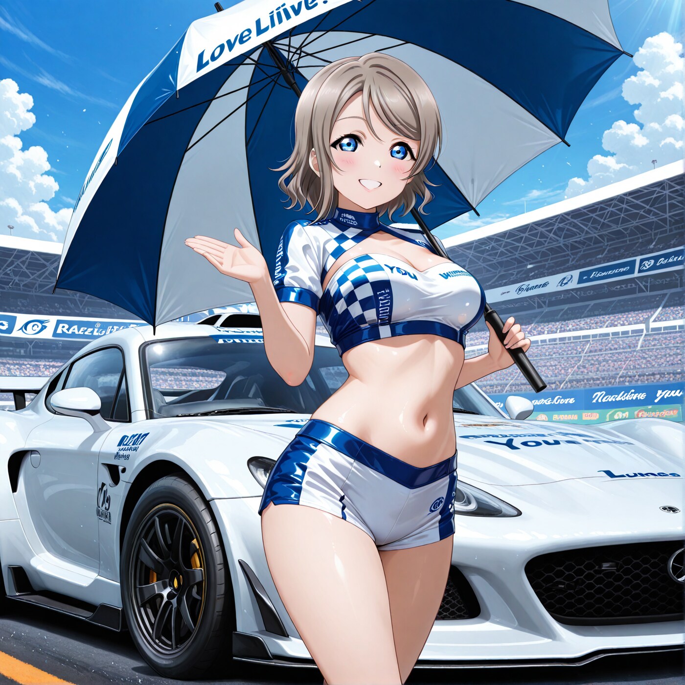 渡辺曜　レースクイーン