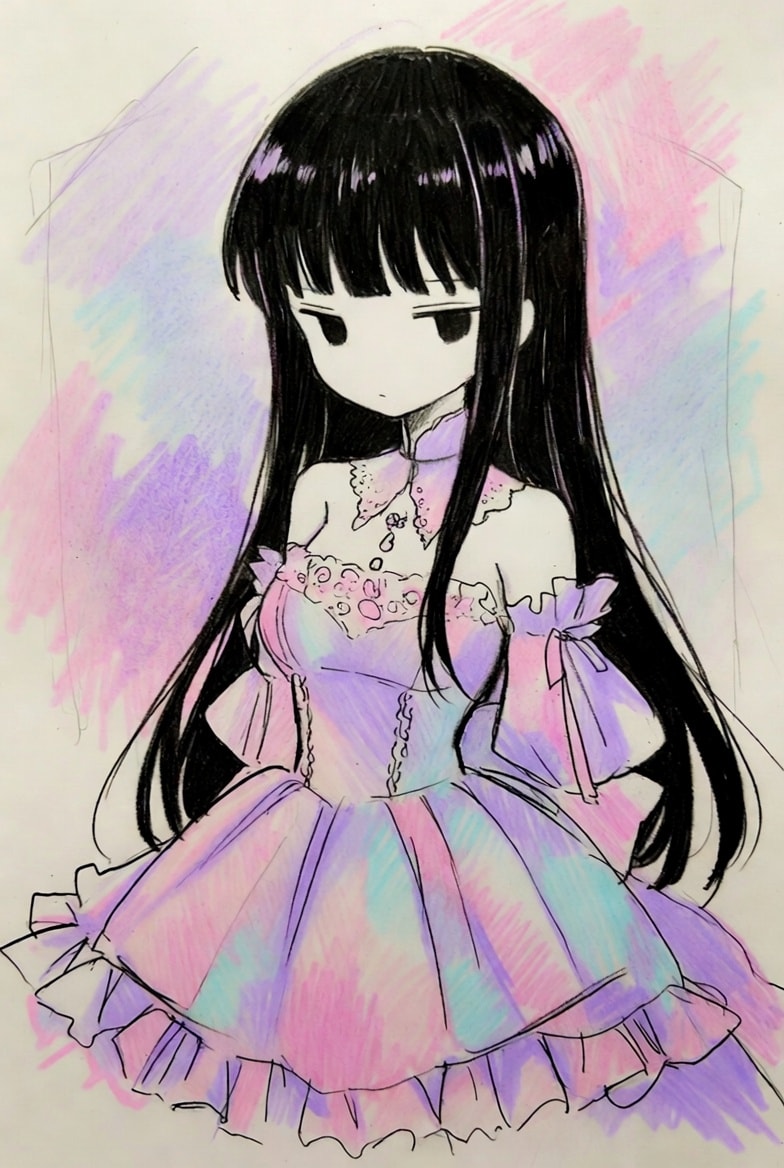 パステル手書き風 | の人気AIイラスト・グラビア