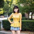 脚の綺麗なオシャレOLの休日コーデを街撮り part1 - Street photography of a fashionable office lady with beautiful legs on 10枚目