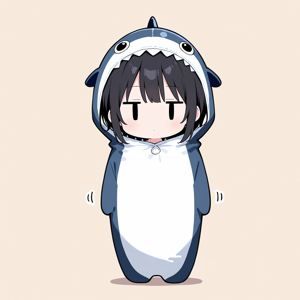 着ぐるみ着せ替え（マグロ）