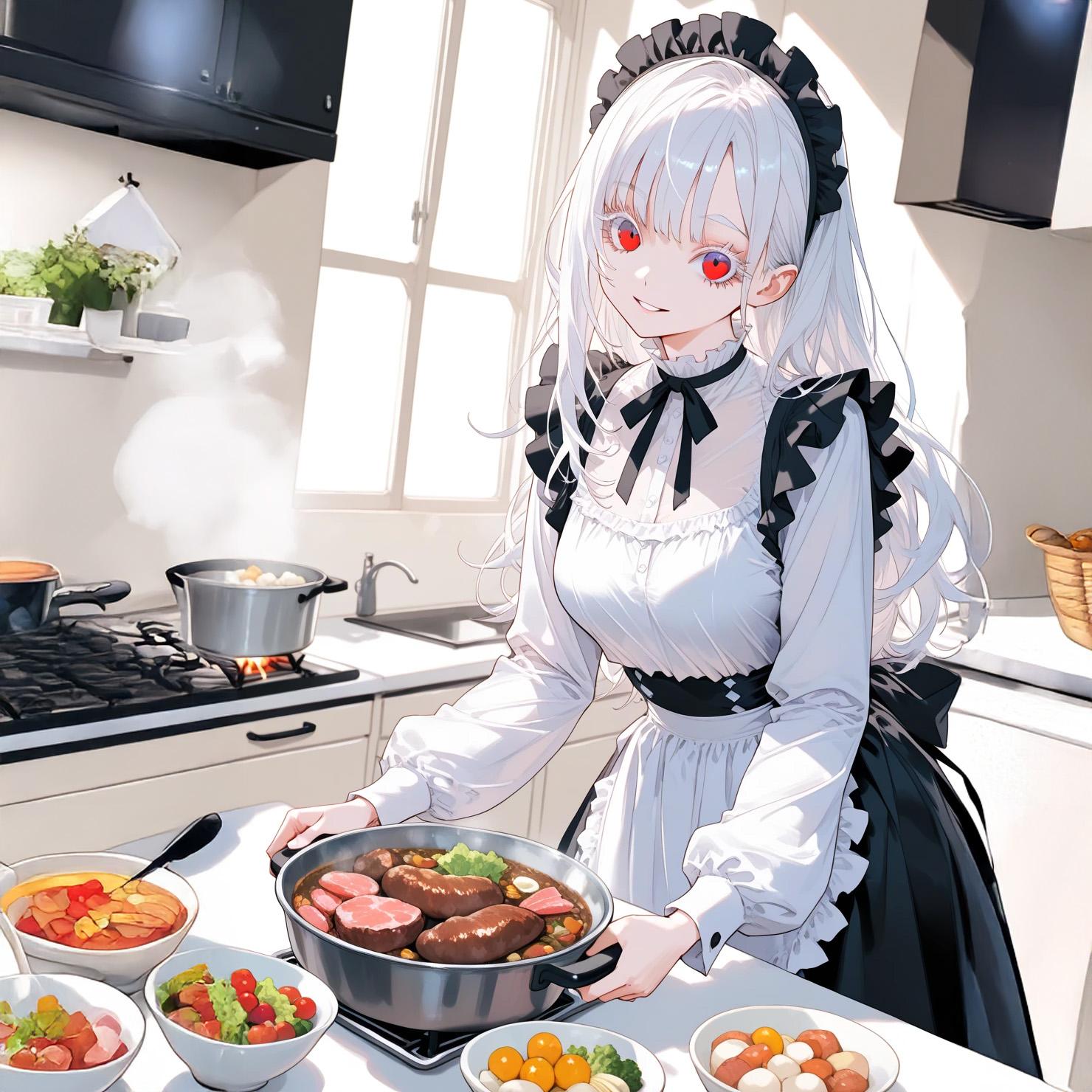 もうすぐ出来ますよ、ご主人」