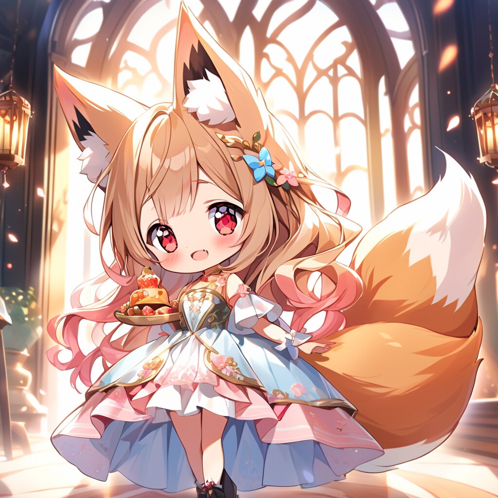 狐耳姫 vega | の人気AIイラスト・グラビア