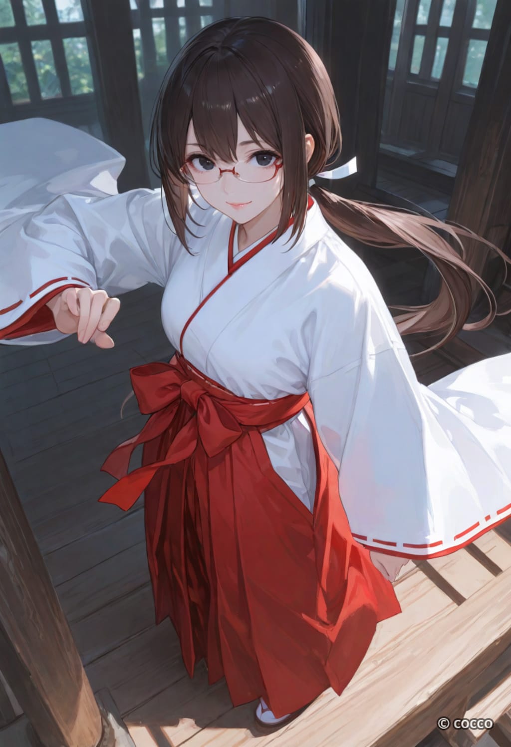 巫女（学生バイト）8