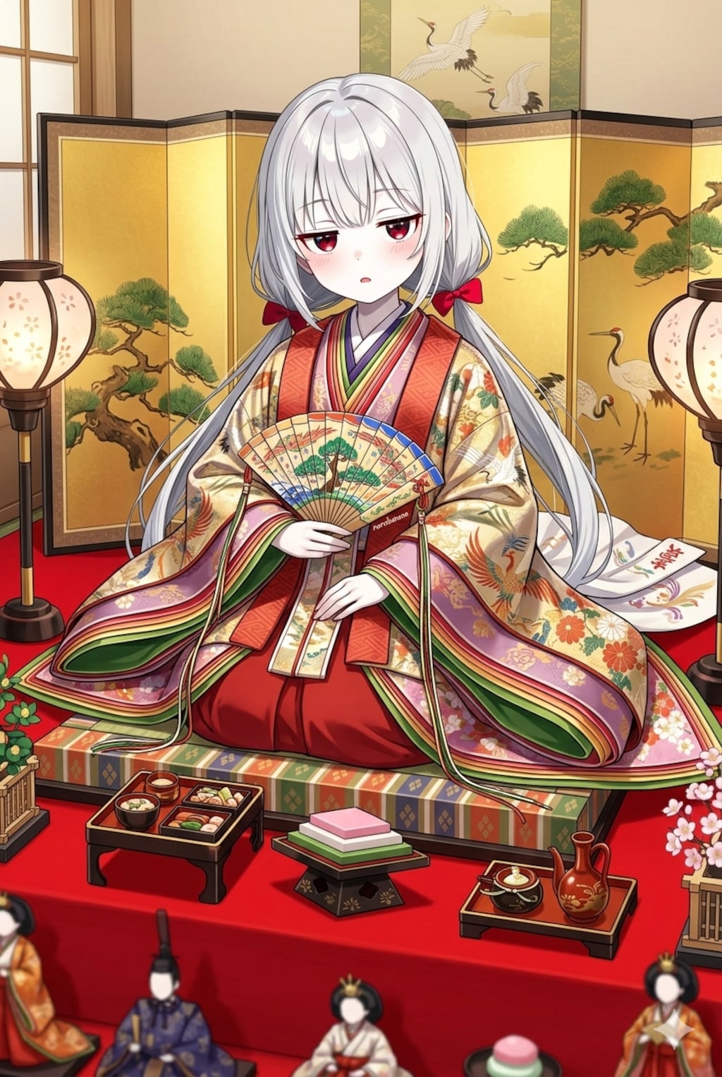 うちの子ひな祭り