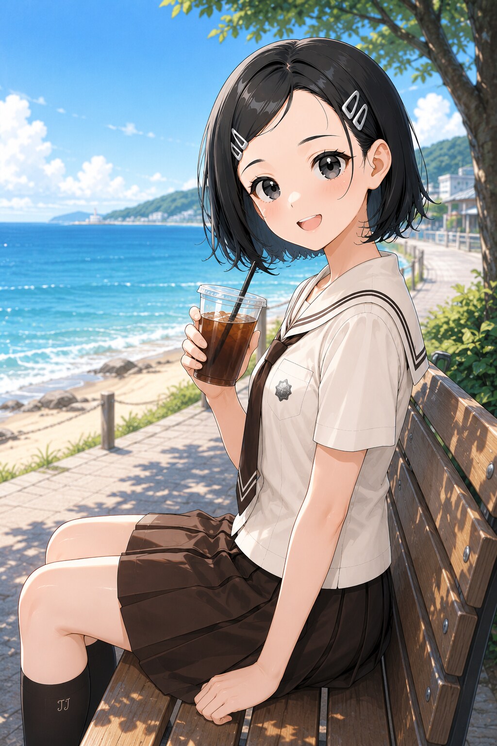 架空制服女子４０　真央ちゃん