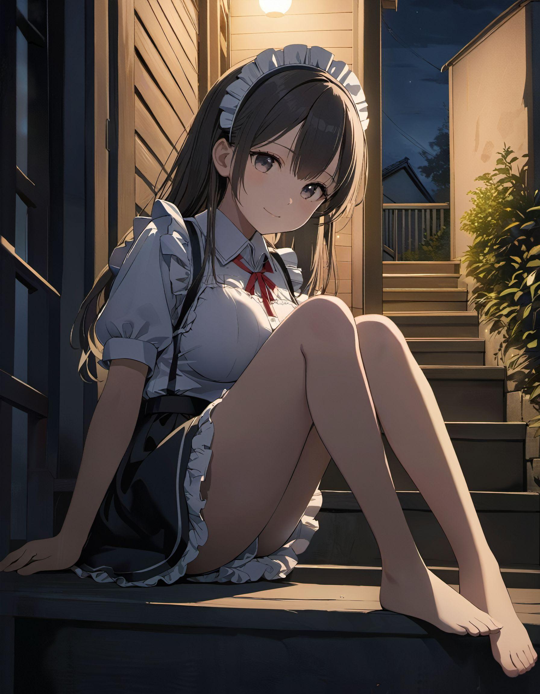 おさぼりメイドさん | の人気AIイラスト・グラビア