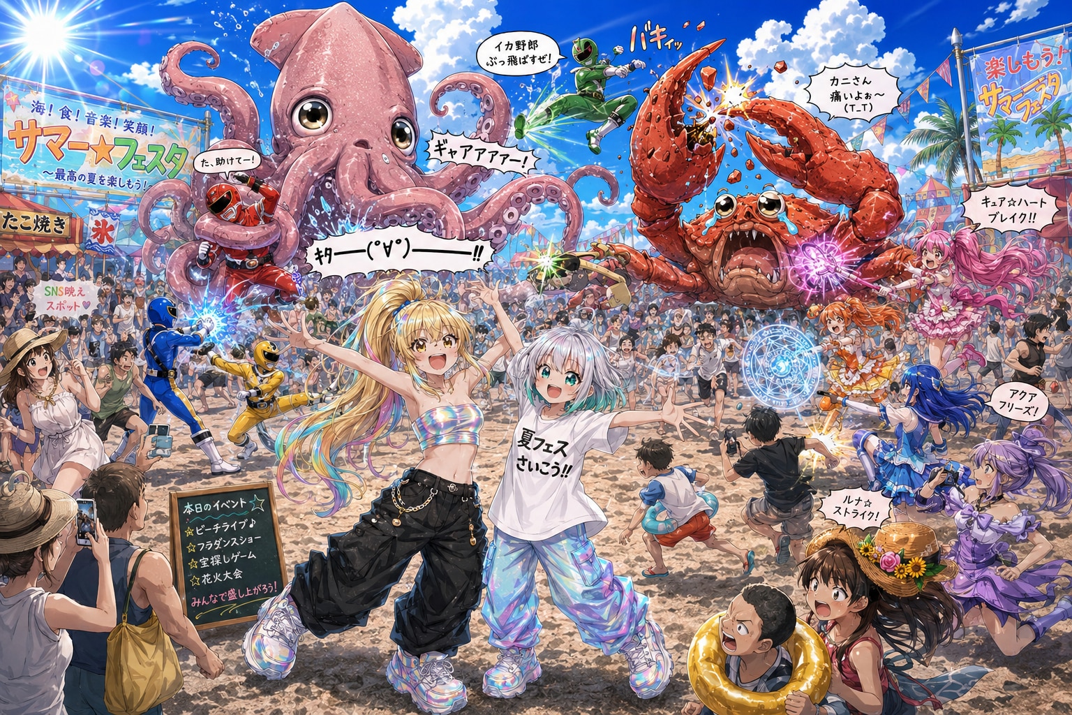 ぁーもうめちゃくちゃだよ☆