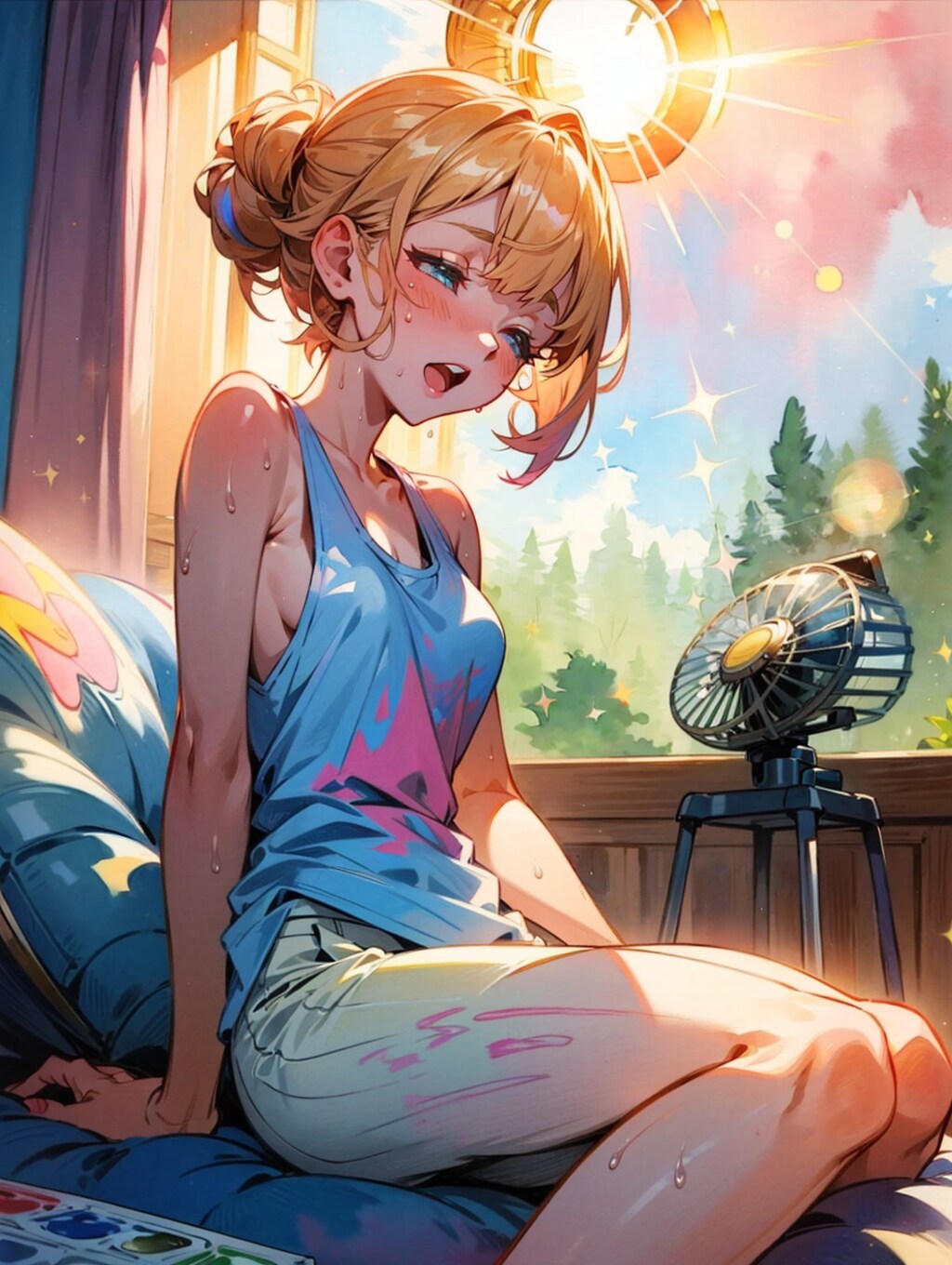 うだる暑さ