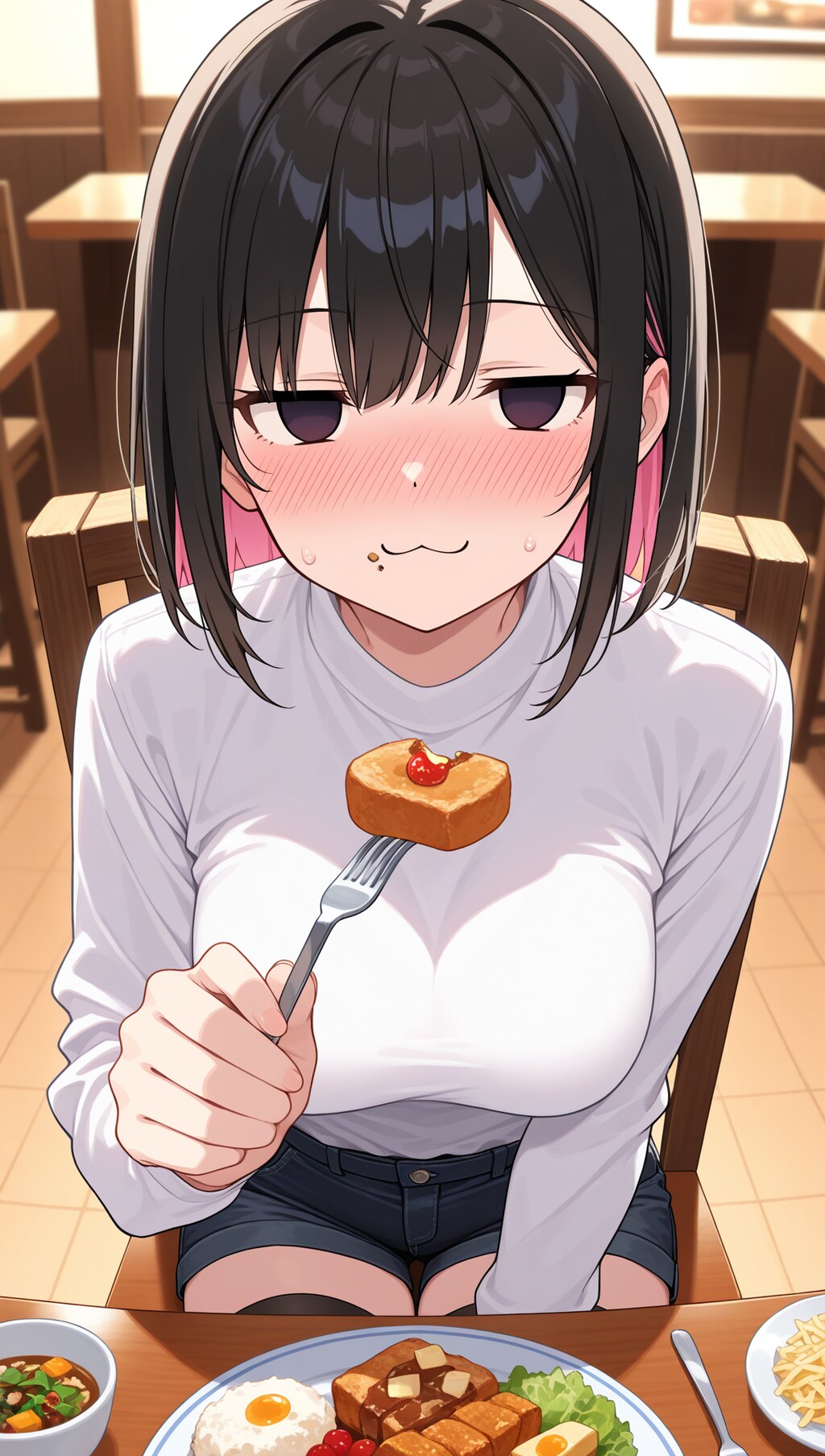 怒って…………ないわこれ