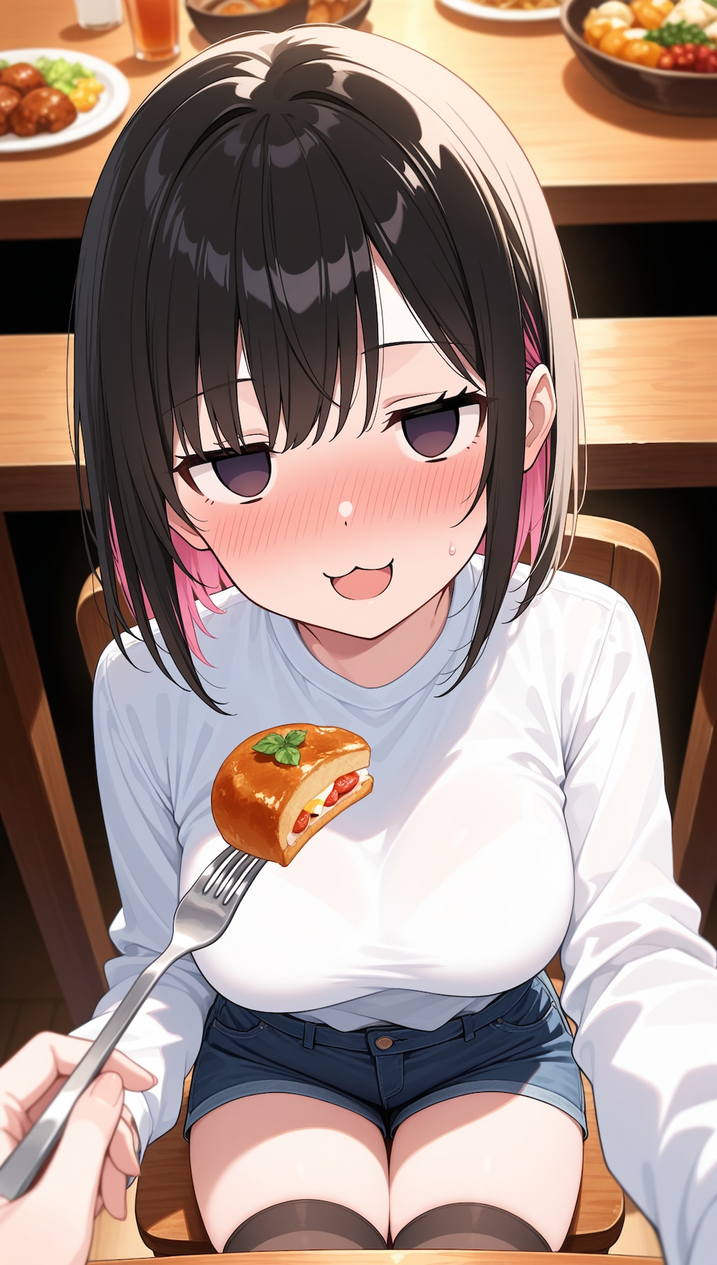 怒って…………ないわこれ