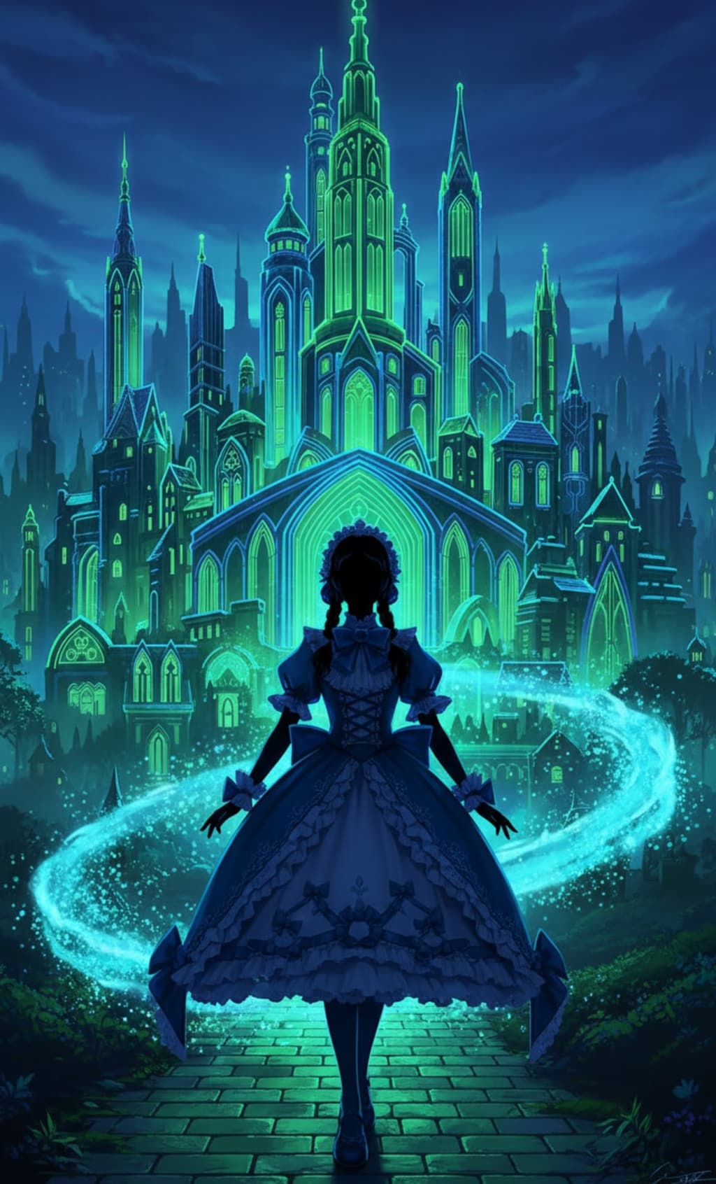 Gothic Lolita Dorothy in Emerald City