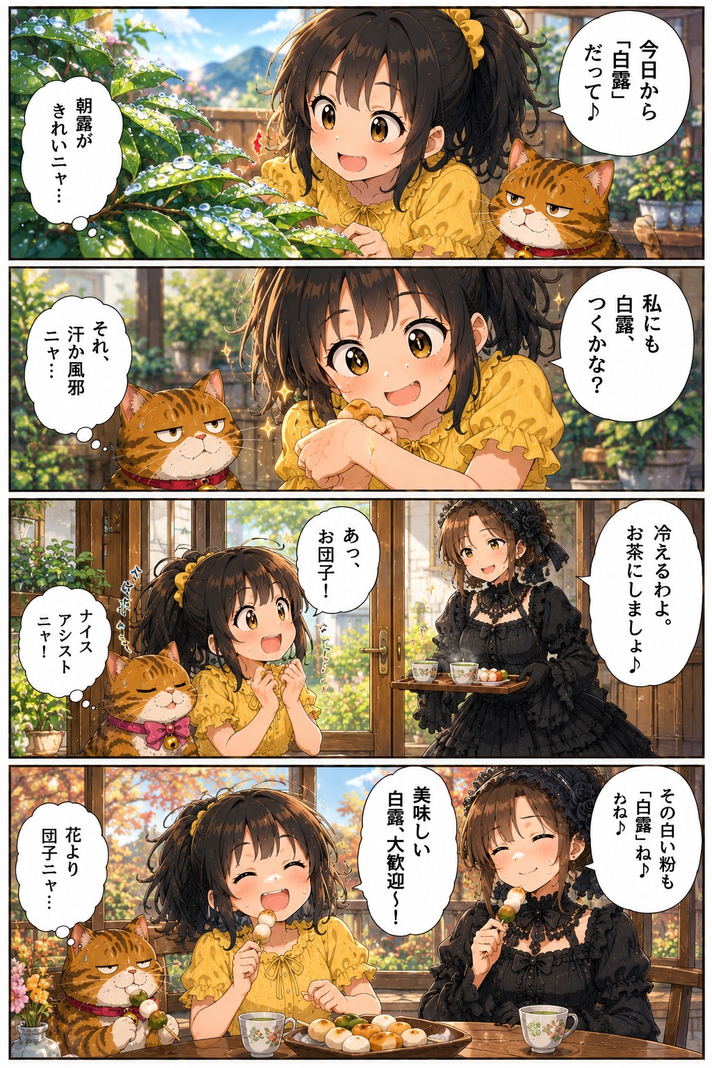白露（二十四節気）しょ～