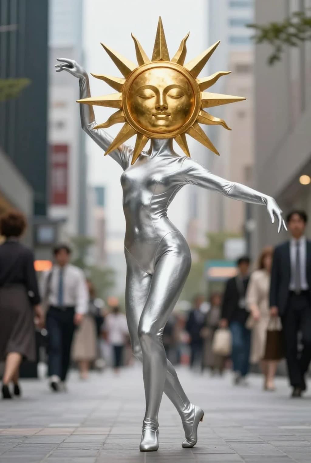 たぶん、太陽の神かな