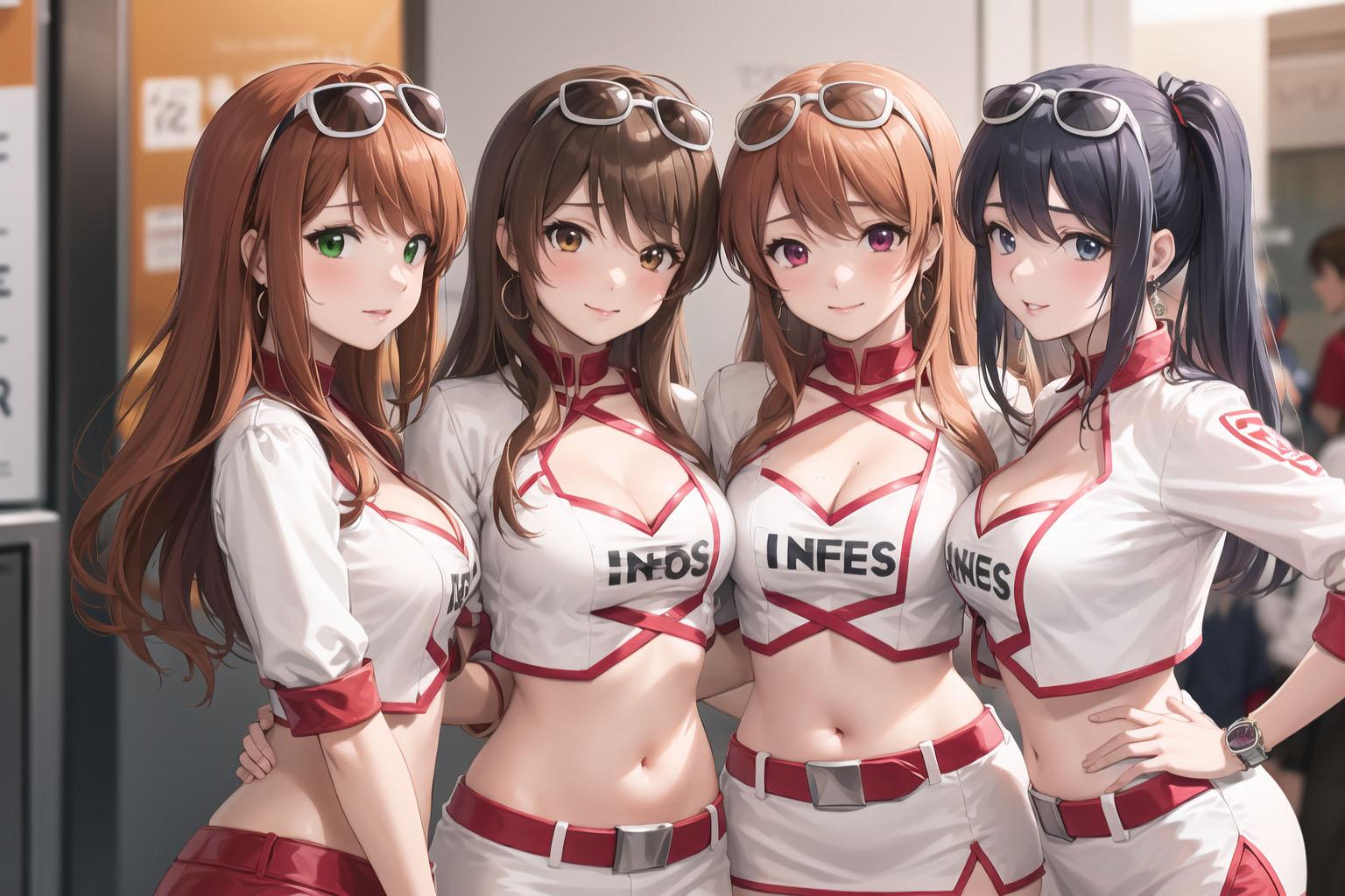 目線でハーレム
