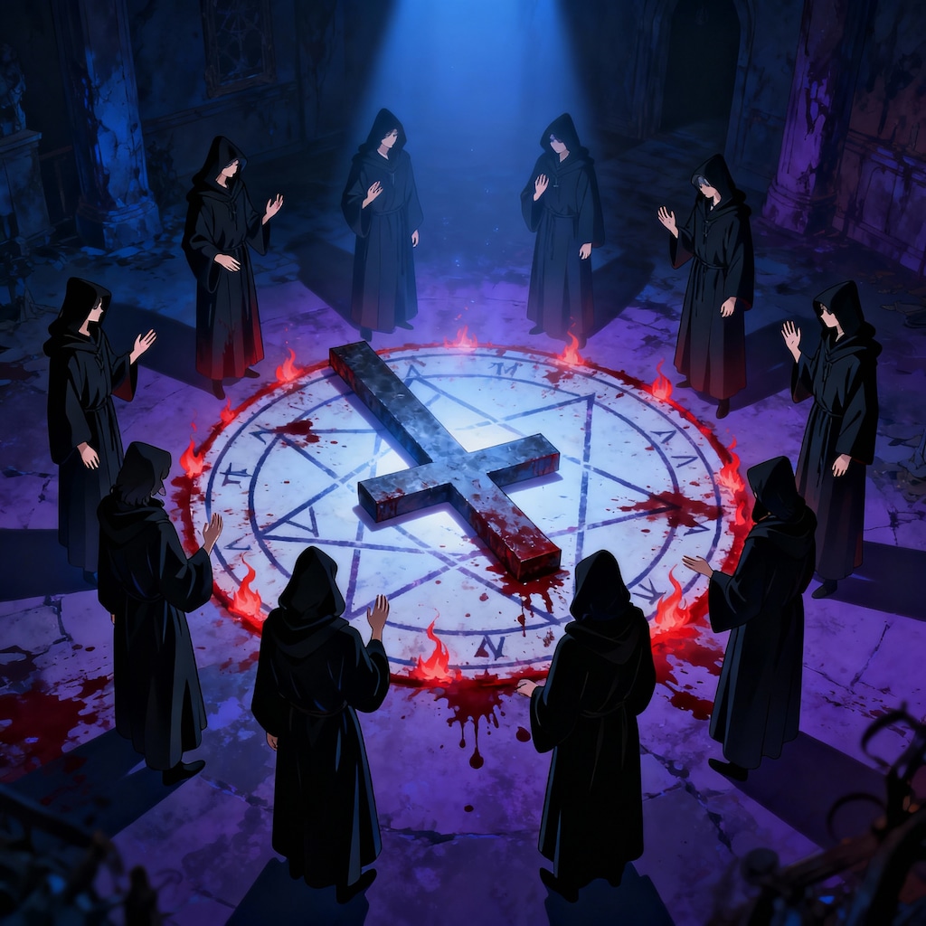 秘密結社の怪しい儀式