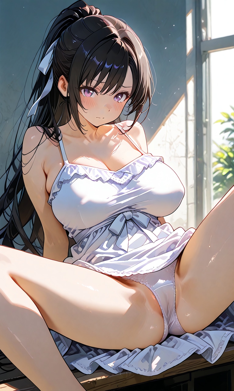 夏とポニーテール