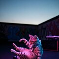Grokで猫にブレイクダンスを踊らせてみた 8枚目