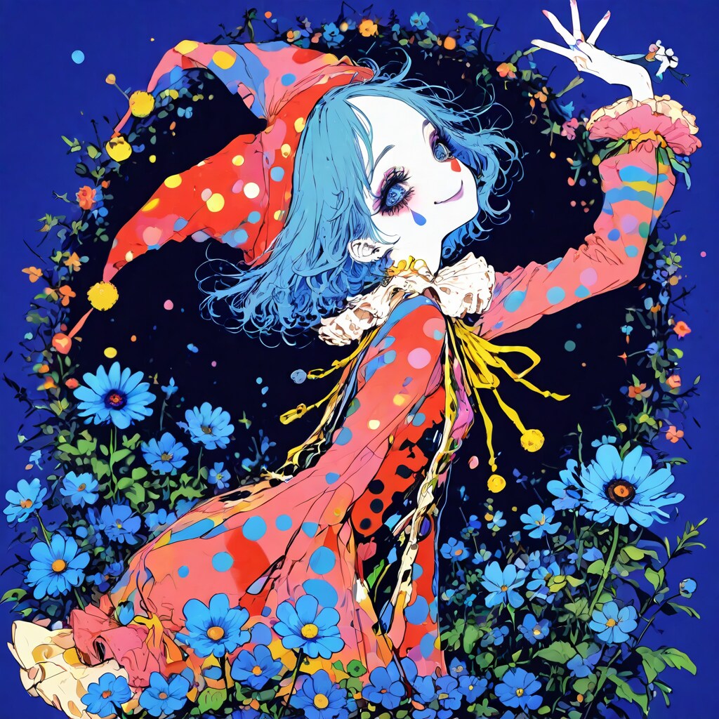 ブルーピエロ | の人気AIイラスト・グラビア