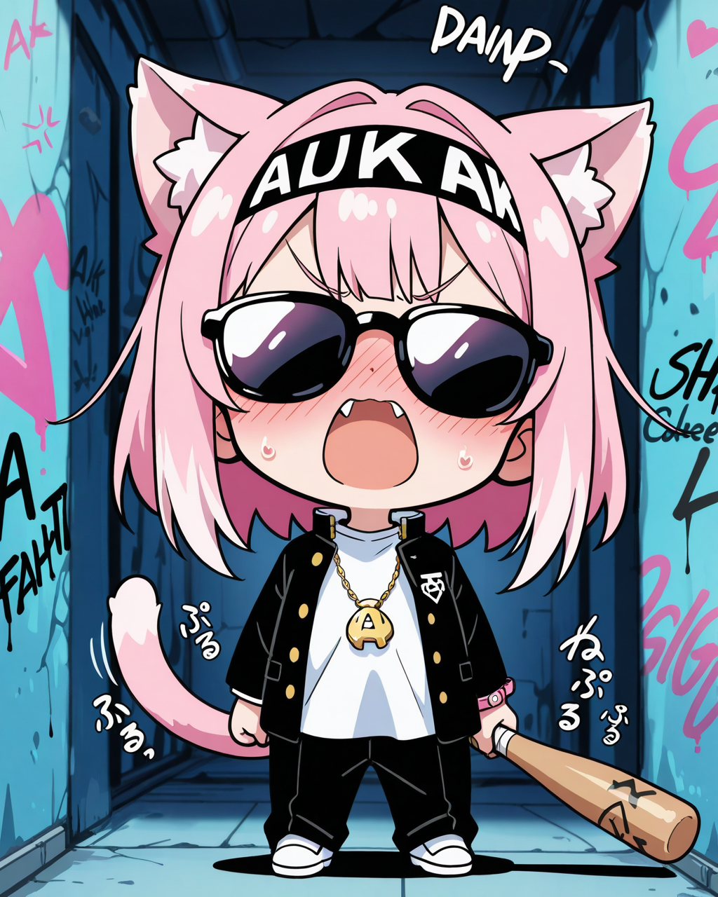 バッドガールのバット！！ | の人気AIイラスト・グラビア