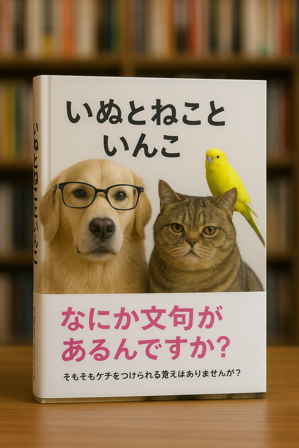いぬとねこといんこ　冊子化
