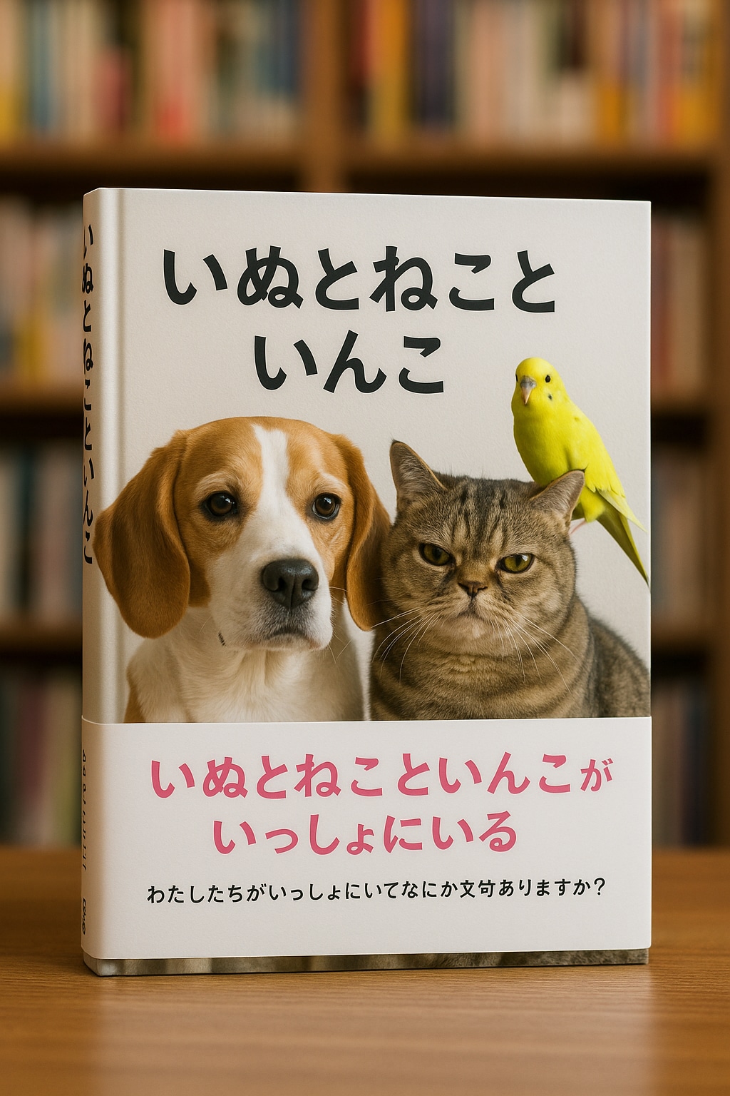 いぬとねこといんこ　冊子化