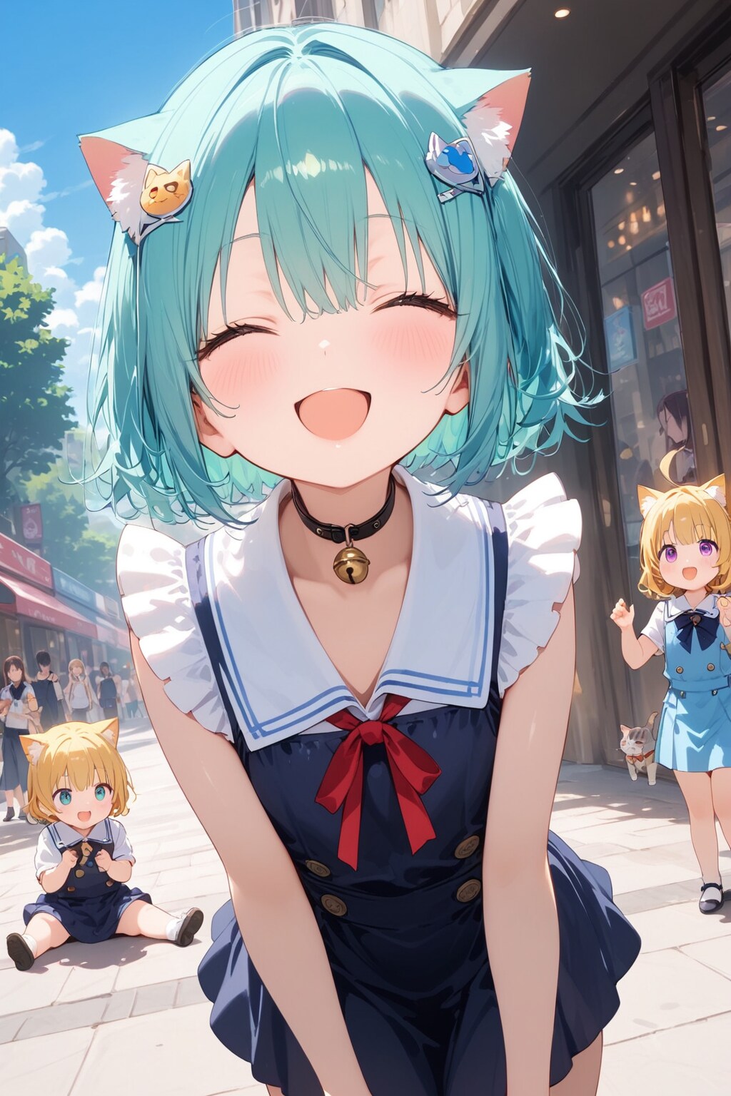 🐱HALO生成の猫耳さんかわいい(*´ω｀*)💗 | の人気AIイラスト・グラビア