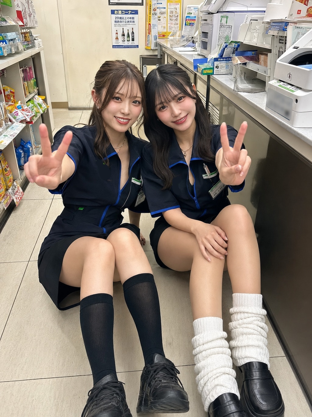 アイドルのように可愛いコンビニバイトさん🌸