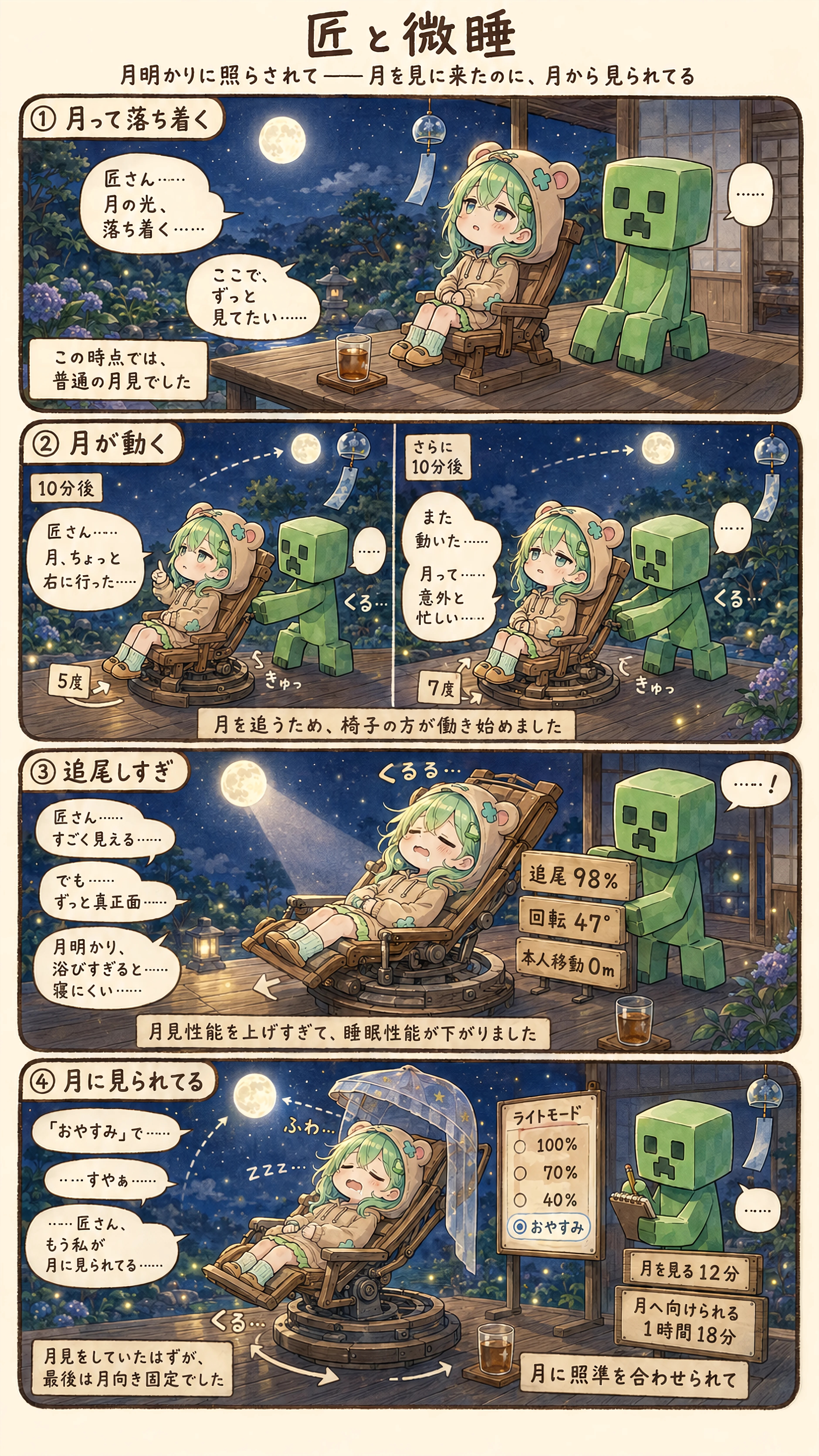 The Moon Was Watching Us | の人気AIイラスト・グラビア