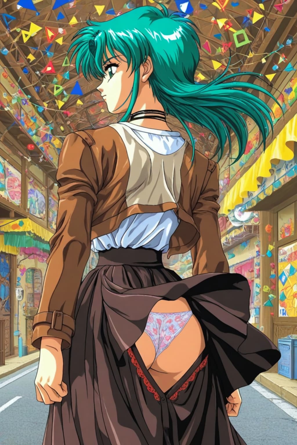 なんちゅースカート履いてるんですか！