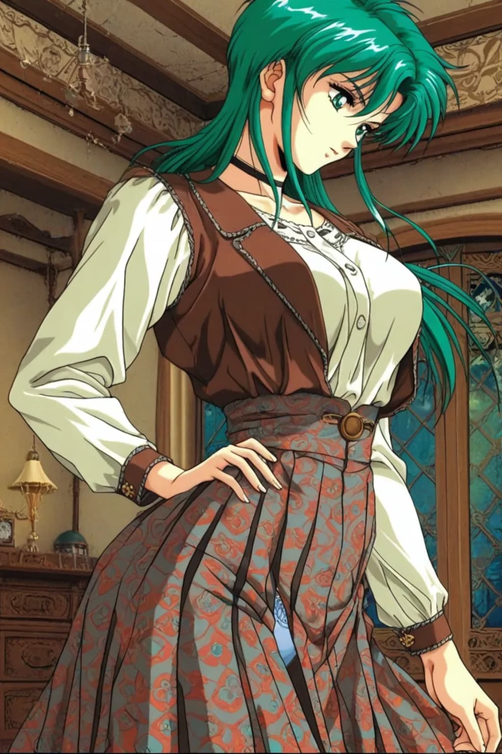 なんちゅースカート履いてるんですか！