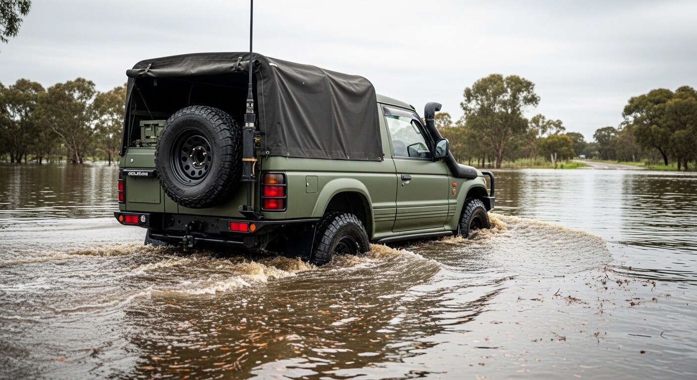 パジェロ川渡り | の人気AIイラスト・グラビア