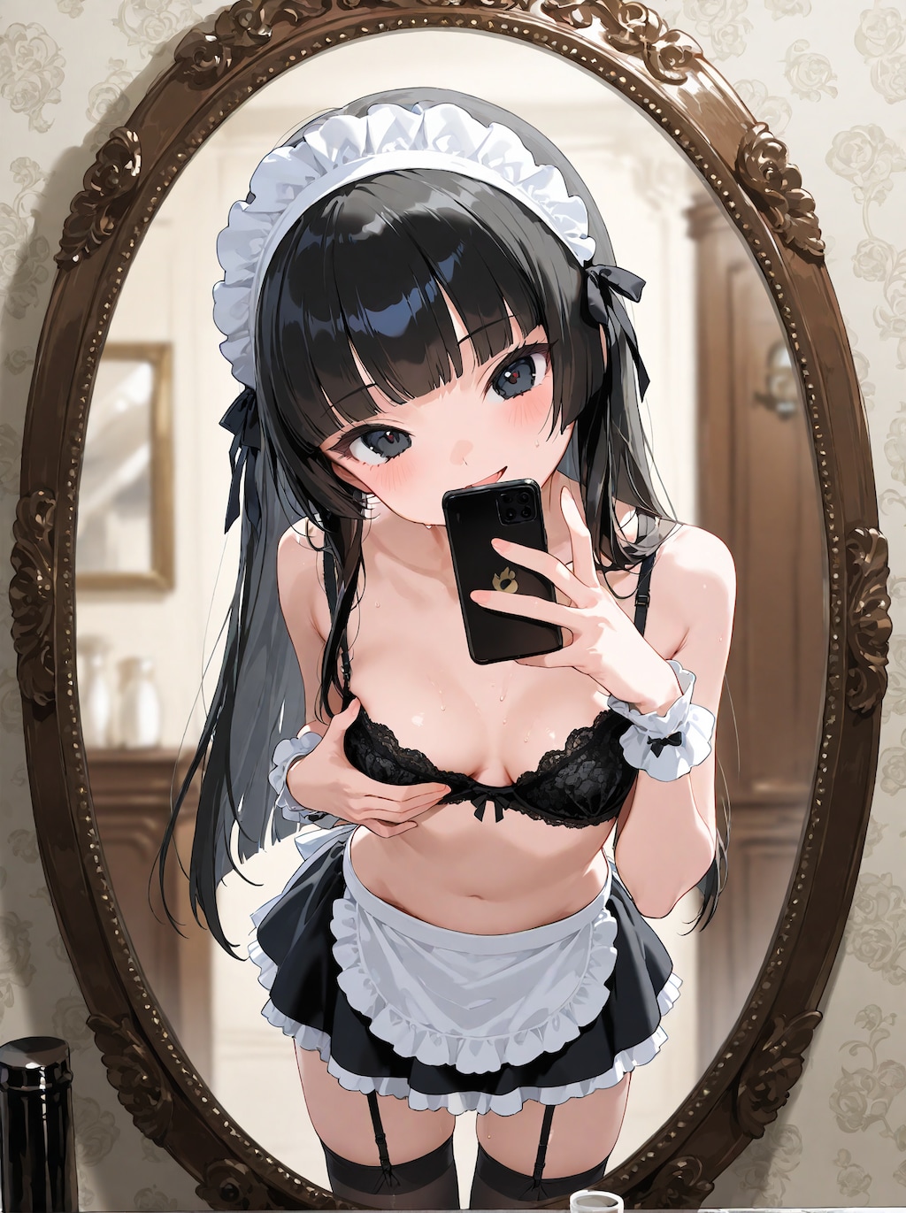 自撮りメイド