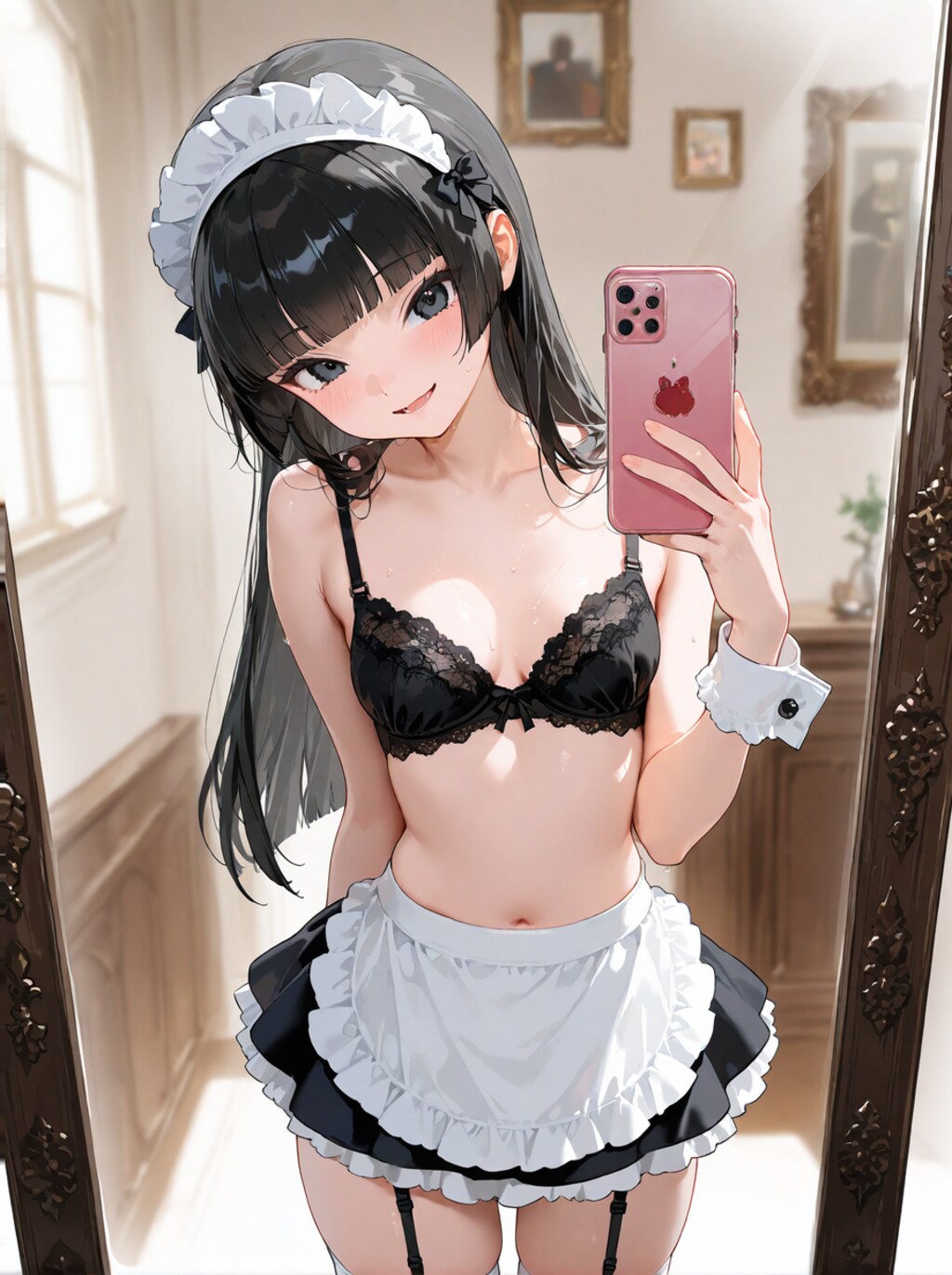 自撮りメイド